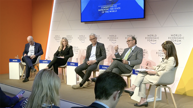 Ignacio Galán en el Foro de Davos 2022
