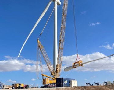 Construímos os aerogeradores mais potentes da Espanha