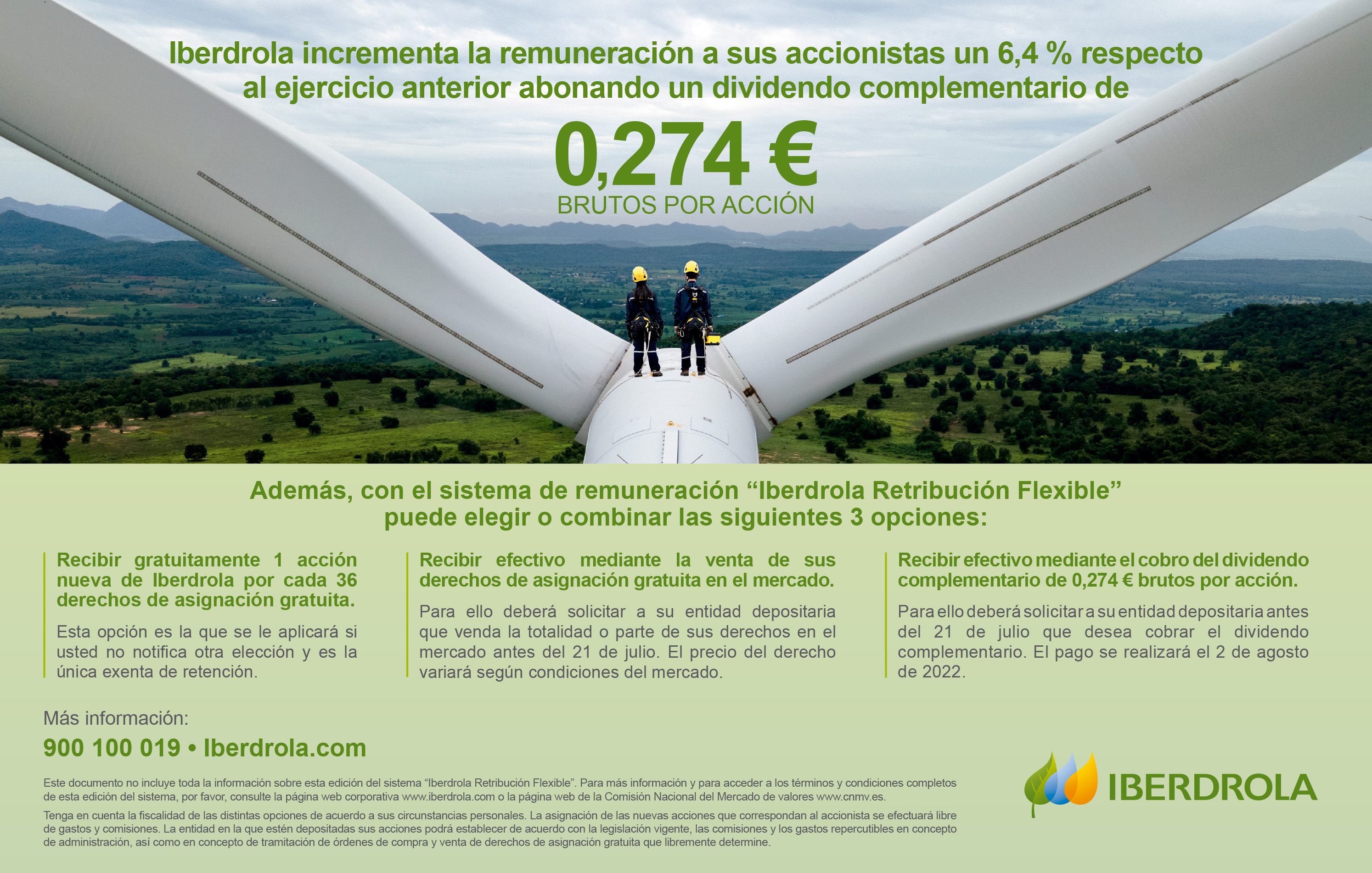 Iberdrola retribución flexible