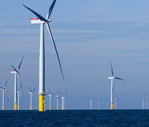 Leaders in wind generation, also in the sea