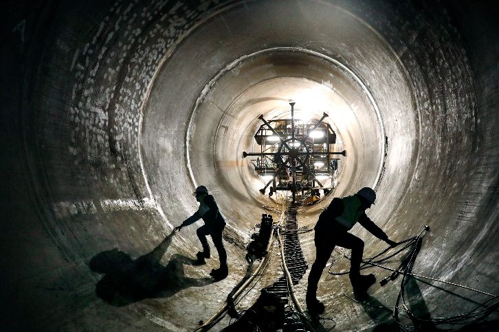 Construction of the hydroelectric complex