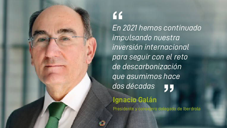 Statement by the Chairman of Iberdrola, Ignacio Galán