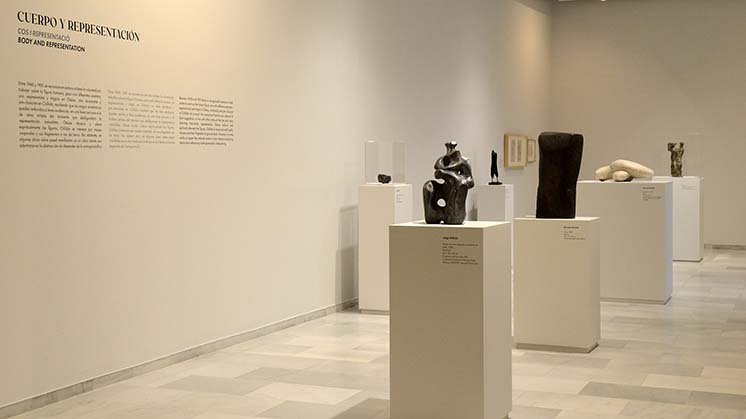 The works by Jorge Oteiza and Eduardo Chillida will be on display at the San Telmo Museum (San Sebastián) from 8 April, following their visit to Valencia. Photograph courtesy of the Bancaja Foundation.