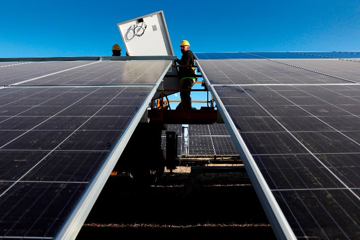 A usina fotovoltaica de Nuñez de Balboa