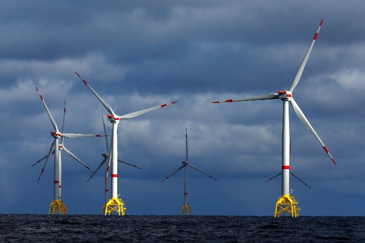 El parque eólico marino de Wikinger, en el que se integra Baltic Eagle