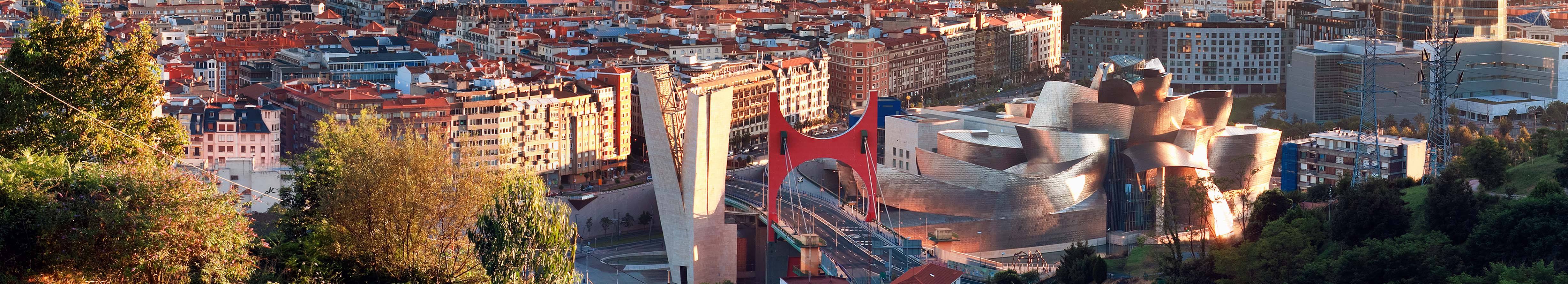 Panorámica de la ciudad de Bilbao