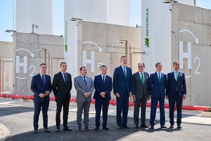 Su Majestad el Rey Felipe VI en Puertollano.