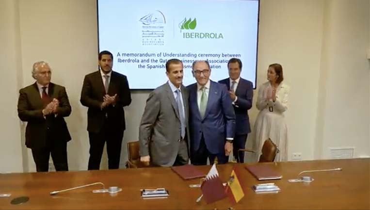 Iberdrola and Qatar sign an agreement to strengthen their strategic alliance in innovation.