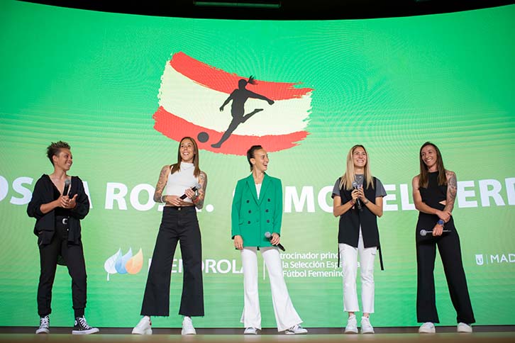 Iberdrola presents the campaign to support the Spanish Women's National Women's Football Team