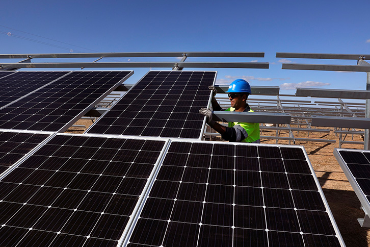 La mayoría de los nuevos desarrollos corresponden a instalaciones fotovoltaicas, en las que la compañía colocará cerca de 720.000 paneles
