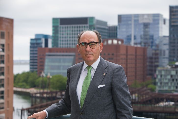 Ignacio Sánchez Galán, presidente da Iberdrola, em Boston