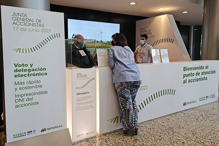 Iberdrola opens its Shareholder Service Points in Madrid, Barcelona, Bilbao, Santander, Valencia, Valladolid, San Sebastián and Zaragoza.