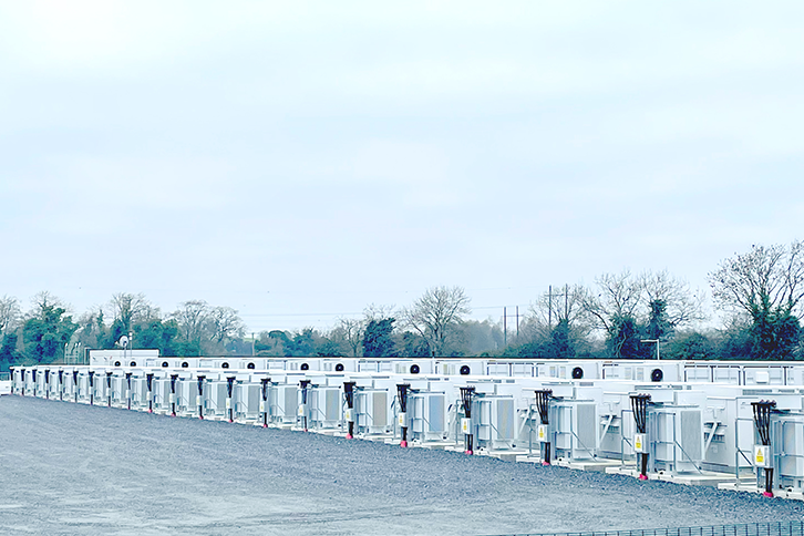 Gorman es una instalación de 50 MW de potencia y 25 MWh de capacidad de energía