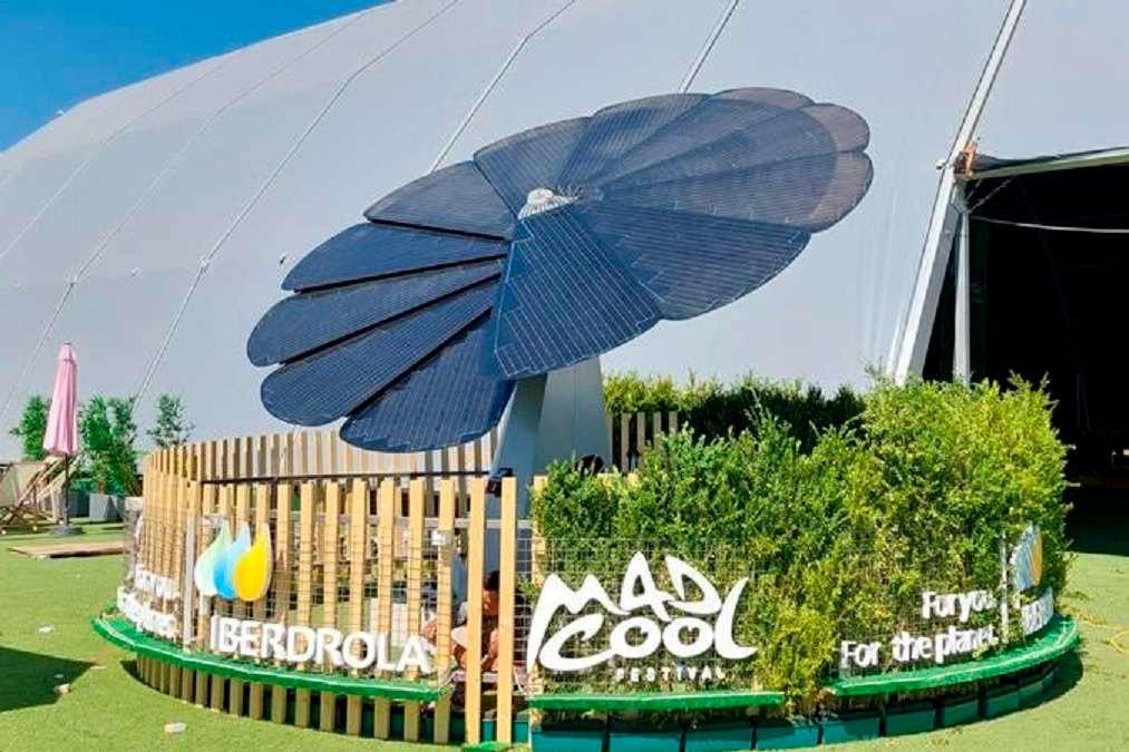 Iberdrola para medir a pegada de carbono do festival de música Mad Cool