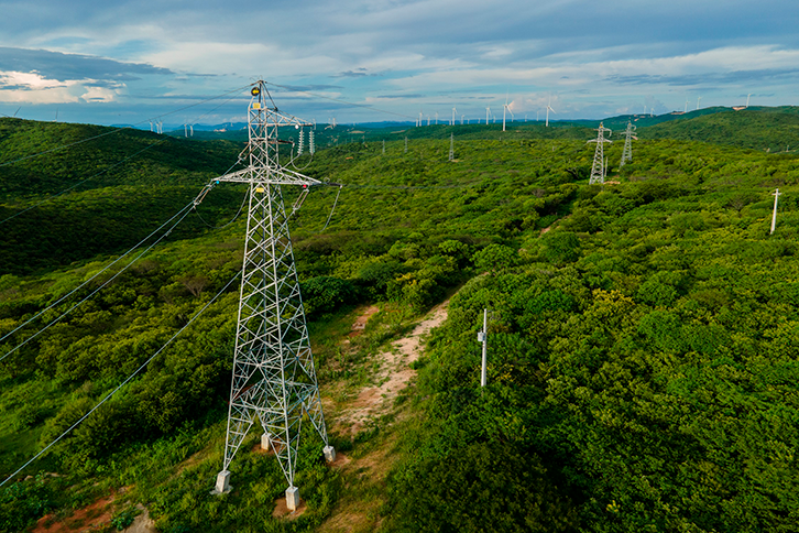 Iberdrola's power transmission line