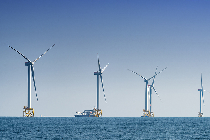 Parque eólico marino de Iberdrola East Anglia One