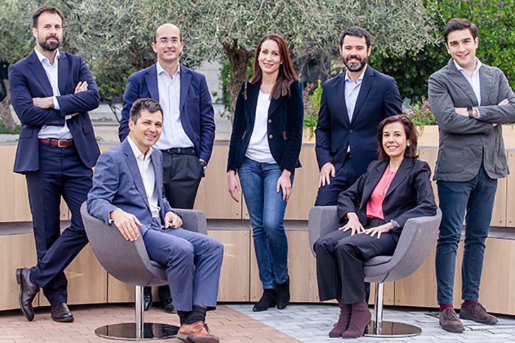 The Iberdrola Innovation team responsible for PERSEO, led by Diego Díaz Pilas (top row, second from right).