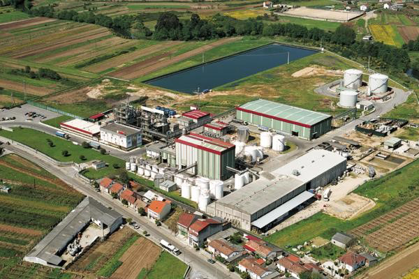 Fábrica da FORESA em Caldas (Galiza)