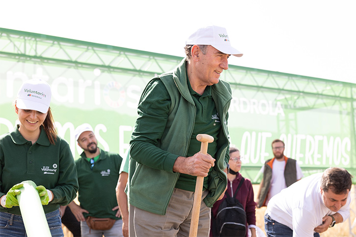 O Presidente Ignacio Galán participa da Semana Internacional do Voluntariado do Ibedrola