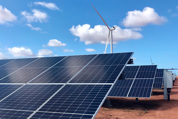 Iberdrola pone en marcha en Australia su primera planta híbrida eólica y solar en el mundo