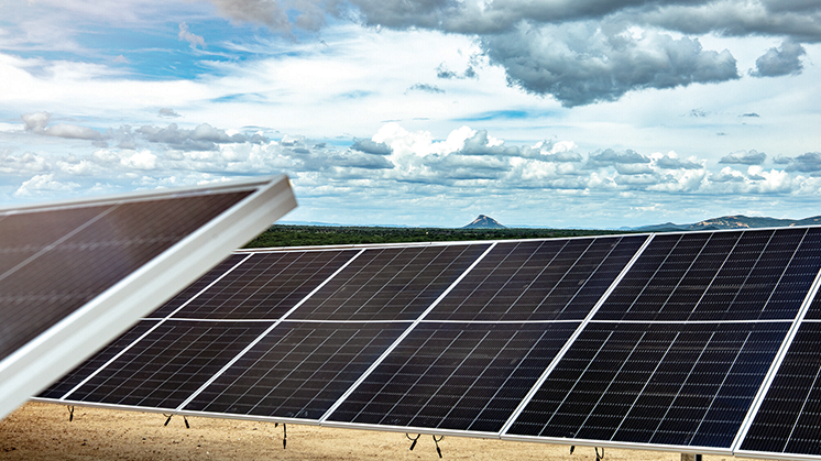 Instalación fotovoltaica de Iberdrola.