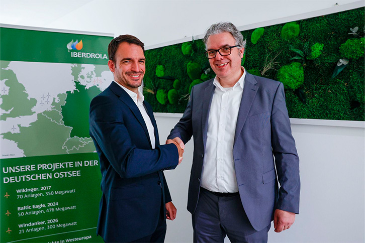 A Iberdrola fornecerá à Holcim 250 gigawatts-hora (GWh) por ano de energia renovável de seu parque eólico offshore Baltic Eagle.