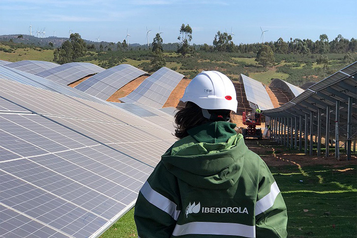 Iberdrola photovoltaic plant