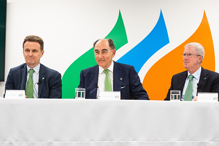 Ignacio Galán, presidente da Iberdrola, durante a Assembleia Geral de Acionistas da Avangrid.