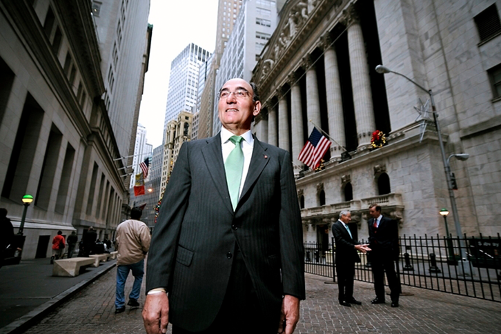 Ignacio Galán, presidente de Iberdrola, en Nueva York.