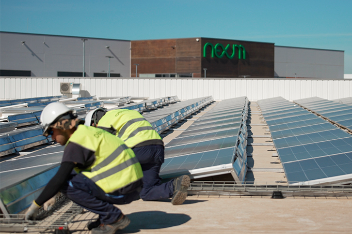 Instalação da comunidade solar