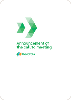 Announcement of the call to meeting with agenda