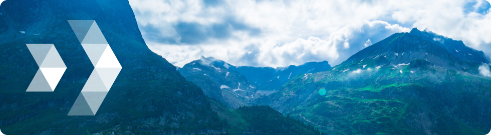 Image of a mountain with the key visual of the General Shareholders’ Meeting 2024.