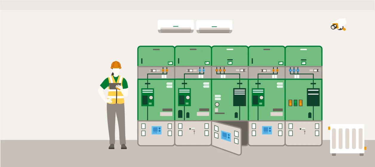 Substation control room automation