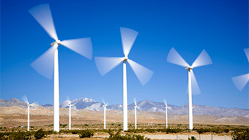 Dillon USA wind farm.