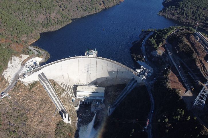Imagen del Complejo Hidroeléctrico del Tâmega