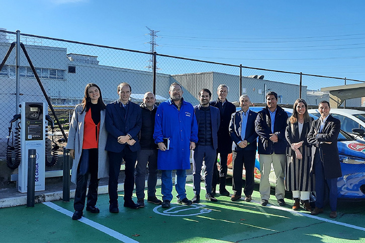 The last 10 charging points were installed at the Lactalis Nestlé yoghurt and fresh dessert factory in Marchamalo, Spain.