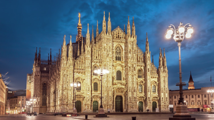 The Duomo, Milan Cathedral (Italy).