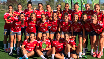 Selección femenina de fútbol.