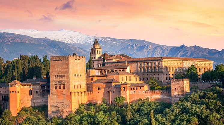 La Alhambra (Spain), the most spectacular and famous Arabian construction in the world.