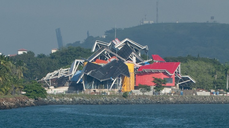 Biomuseo, no Panamá.