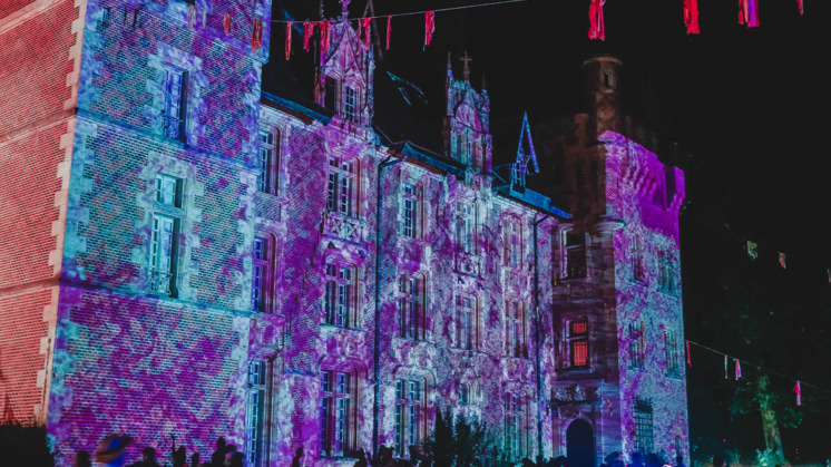 Video mapping is a visual technique that projects images onto real surfaces to create startling effects and animations.