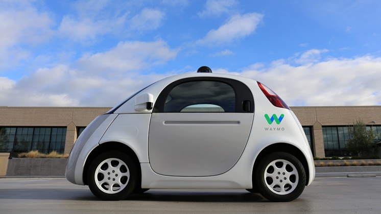 Waymo, o carro autônomo da Google.