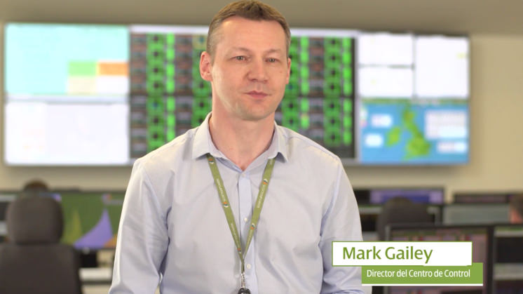 Mark Gailey, Renewables Control Centre Manager.