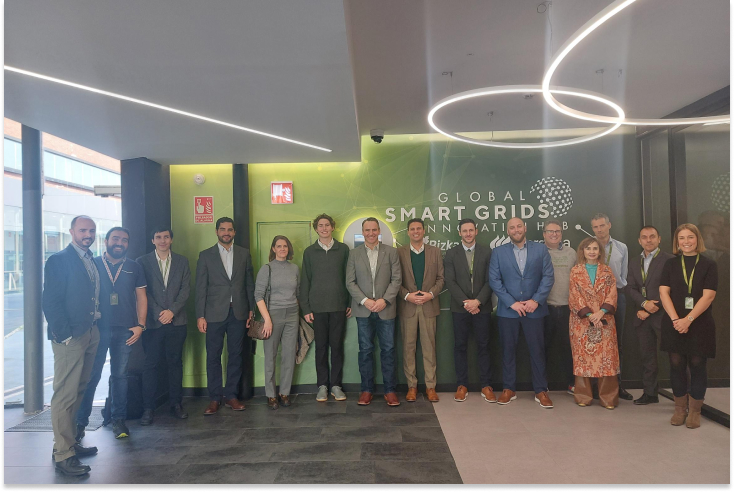 La empresa norteamericana Quanta Services visita el Hub de Iberdrola en Bilbao