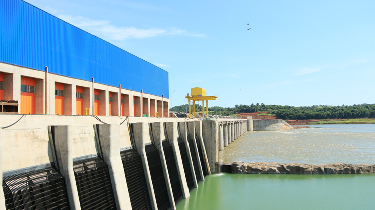 Inauguration of Baixo Iguaçu.