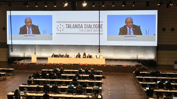 Climate negotiations in Bonn (Germany).