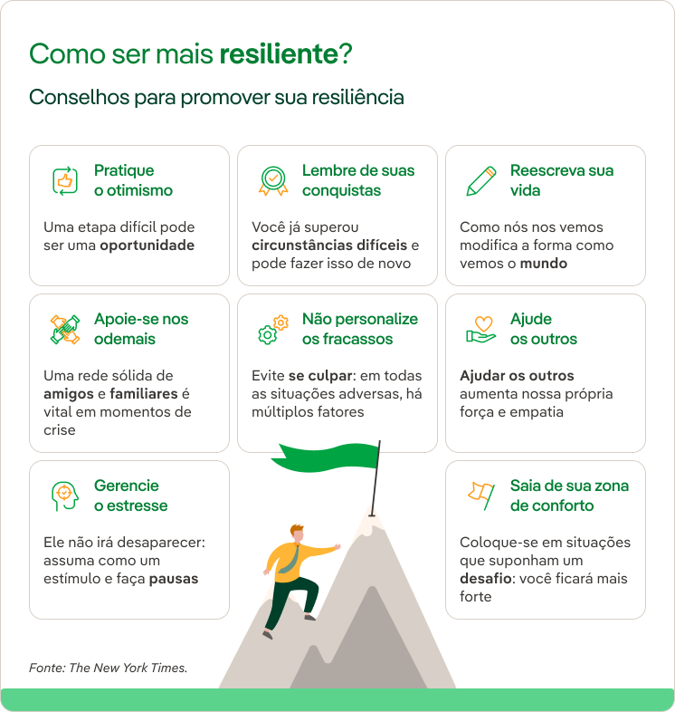 Como ser mais resiliente? 