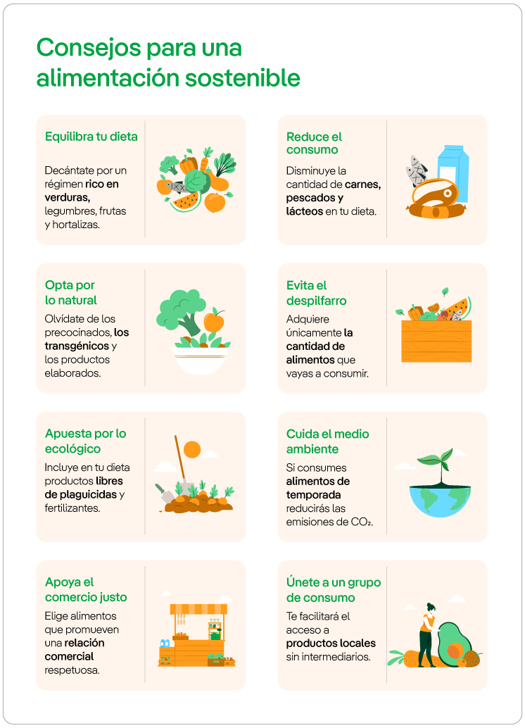 Alimentación Sostenible | Consejos y Ventajas - Iberdrola