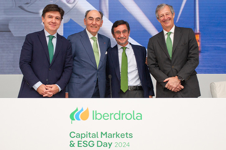 A Iberdrola anunciou investimentos de 41 bilhões de euros no evento em Londres.