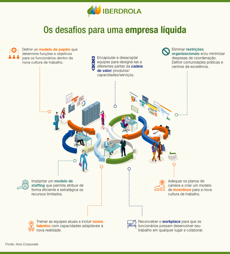 Os desafios para uma empresa líquida.